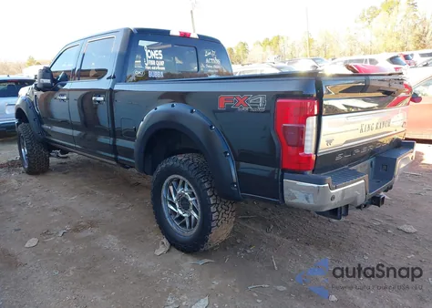 2018 Ford F-250 King Ranch из США, поврежденный, VIN 1FT7W2BT0JEC35423